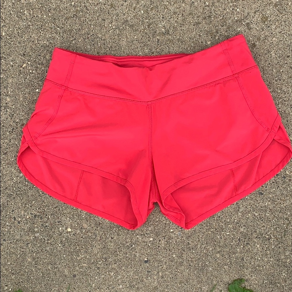 Pink Lululemon Shorts Size 6